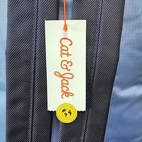 Kids' 16" Colorblock Ripstop Backpack | Cat & Jack™ Blue - Picture 7 of 12